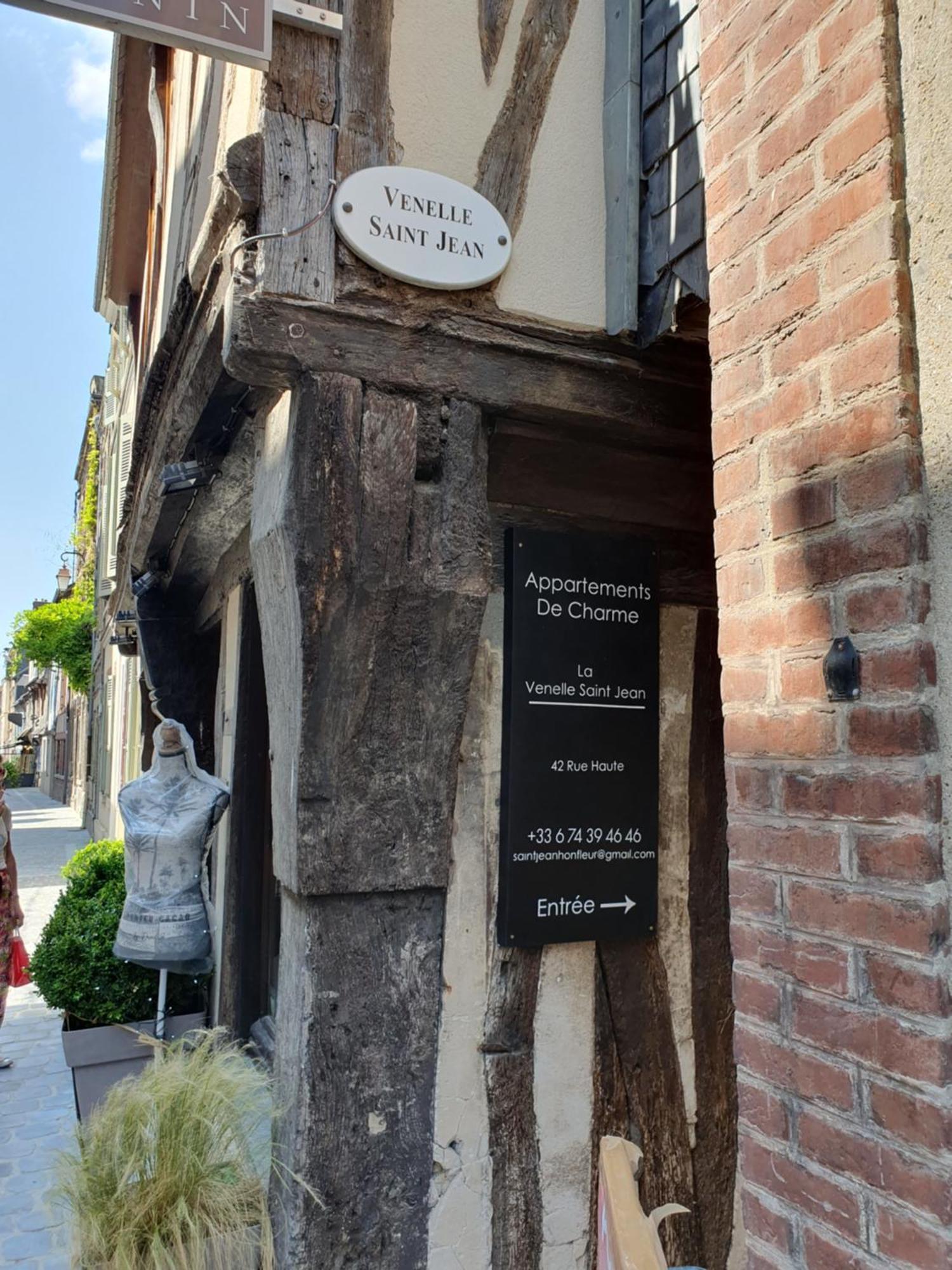 La Venelle Saint Jean Apartment Honfleur Exterior photo